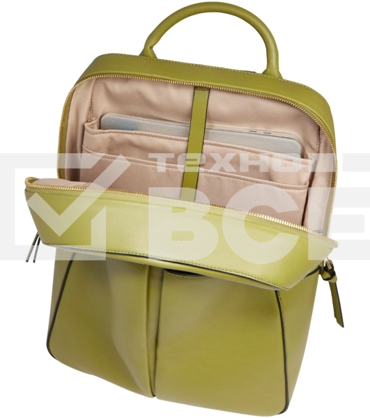 Рюкзак женский Piquadro Ashley CA6455W134/VE оливковый кожа
