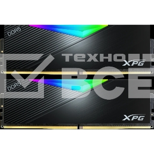 Оперативная память XPG Lancer, DDR5, 32Gb (2x16GB), 8000MHz, CL38, DIMM, с радиаторами, RGb черный