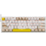 Клавиатура проводная REDRAGON Fizz RU,Rainbow,бежевый/желтый,red свитч, фото 1