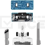 Пылесос вертикальный Coolfort CF-3004 белый, питание от аккумулятора, 150 Вт, уборка сухая/влажная, пылесборник 0,5 л, работа от АКБ max 30 мин., фото10