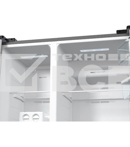 Холодильник Gorenje NRR9185EAXLWD двухкамерный серебристый мат. инвертер