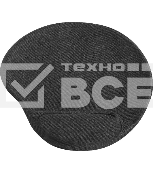 Коврик для мыши Defender гелевый (большой 26x22) 280 gr. (Easy Work) черный