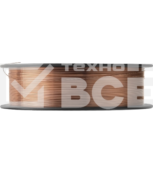 Омедненная проволока Denzel ER70S-6, диам. 0,8 мм, 5 кг, диам. катушки D200 Denzel