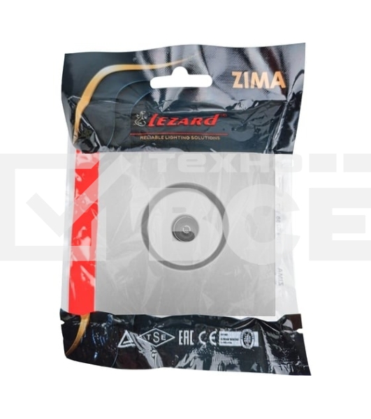 Розетка ТВ оконечная СП ZIMA IP20 серый матовый LEZARD 704-7488-130