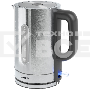 Чайник электрический Candy CK-204 1.7л. 2200Вт графит корпус: нерж.сталь