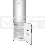 Холодильник Atlant XM-4621-181 серебристый двухкамерный 205/119л морозилка снизу, фото10