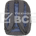 Рюкзак для ноутбука 17' Riva 8460 черный полиэстер (8460 BLACK), фото6