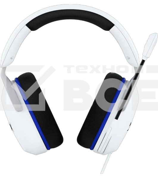 Гарнитура HyperX Cloud Stinger 2 Core PS белый, проводная, 3.5 мм, совместимость с PS5