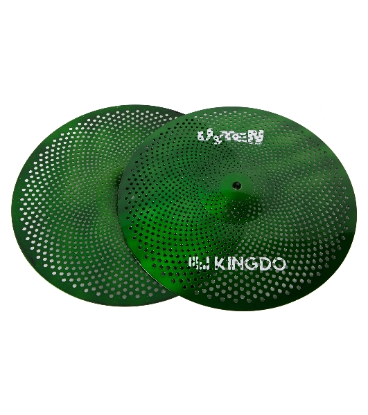 Комплект тарелок LOW VOLUME SET 14'+16'+18'+20' GREEN KINGDO LOW VOLUME SET 14'+16'+18'+20' GREEN специальный сплав, medium, звучание тихое