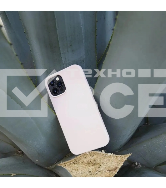 Чехол (клип-кейс) uBear для Apple iPhone 12 Pro Max Touch Case светло-розовый (CS63LR67TH-I20)