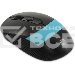 Мышь беспроводная Oklick 310MW черный/синий, 3200 dpi, радиоканал, USB, кнопки - 4, фото3