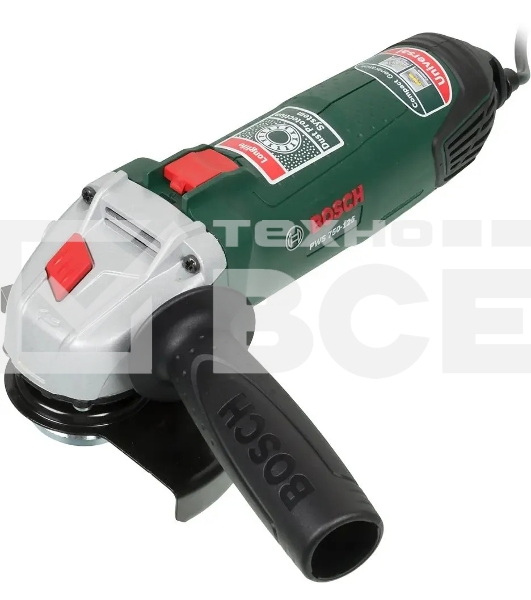 Сетевая угловая шлифмашина (болгарка) Bosch PWS 750-125, 750Вт, 125 мм, картон (06033A240D)