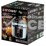 Мультиварка-скороварка Endever Vita-99, черный/стальной, мощность 1000 Вт, емкость 5л, 14 авторежимов работы, книга рецептов, 2 шт/уп., фото2