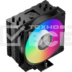Устройство охлаждения (кулер) PcCooler RT400 ARGb Soc-AM5/AM4/1200/1700/1851 4-pin 32dB Al+Cu 230W Ret (RT400-BKAWXX-GL), фото 1