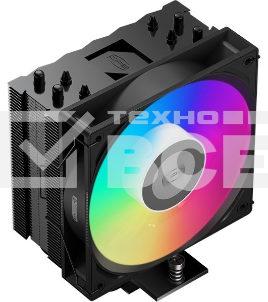 Устройство охлаждения (кулер) PcCooler RT400 ARGb Soc-AM5/AM4/1200/1700/1851 4-pin 32dB Al+Cu 230W Ret (RT400-BKAWXX-GL)