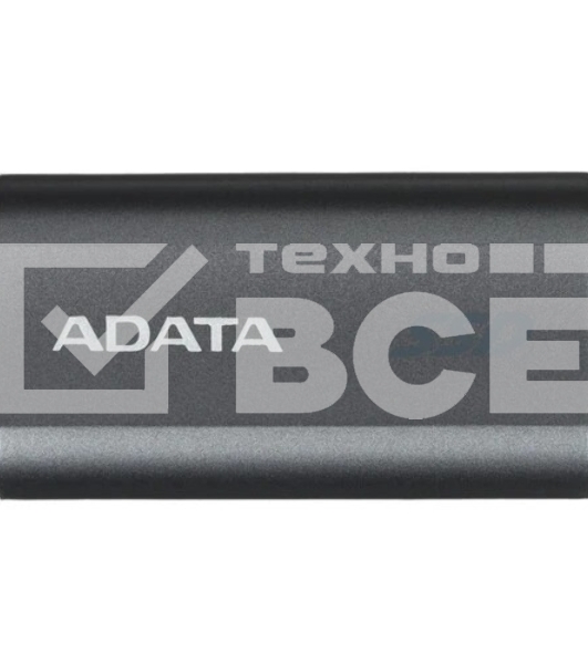 Твердотельный диск A-DATA External SC750 серый SC750-500G-CCBK 500GB USB 3.2 Gen 2 Type-C, [R/W -1050/1000 MB/s]