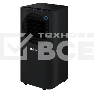 Кондиционер мобильный Ballu Eclipse BPAC-10 EPB/N6 10000 BTU, 24 м², 50 дБ, охлаждение, осушение, черный