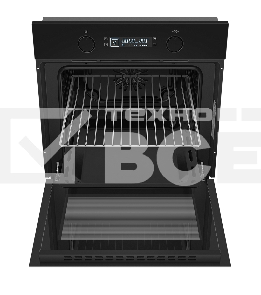 Духовой шкаф электрический HOMSair OEM606BK2 чёрный