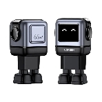 Сетевое зарядное устройство Nexode Robot 65Вт 2xUSB-C, 1xUSB-A, GaN Gray (25685B), фото7