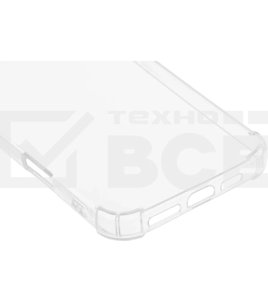 Чехол (клип-кейс) BoraSCO для Apple iPhone 16 Plus Bumper Case прозрачный (73520)