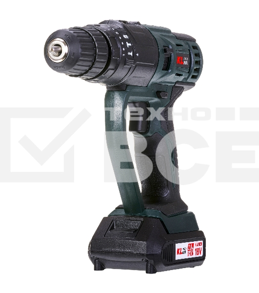 Профессиональный беспроводной мульти сет Klpro KLMS18-20 4в1 реноватор/уд шуруповерт/диск пила/лобзик (18В, Li-ion-2шт, 2.0А·ч,З/У, сумка + 20 аксес)