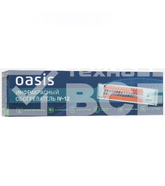 Обогреватель инфракрасный Oasis IV-12