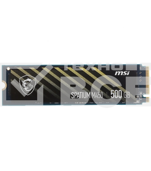 Накопитель SSD MSI PCIE 4.0 NVME M.2 500Gb SPATIUM M450 500Gb V1