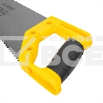 Ножовка по дереву Deli DL6850 500мм Материал: 65Mn. Термообработанная поверхность. Зубья пилы: 7 TPI. Шлифовка зубов с 2-х сторон. Литая ручка из двухкомпонентного противоударного пластика., фото5