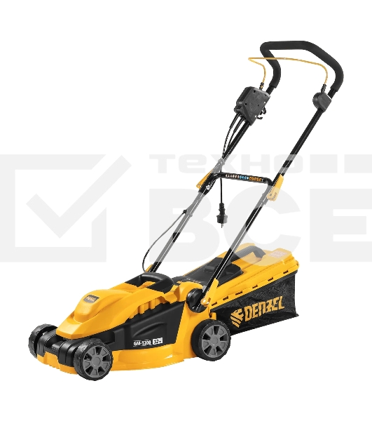 Газонокосилка электрическая Denzel GM-1200, 1200 Вт 96615