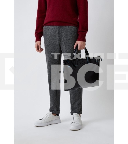 Сумка для ноутбука Piquadro Blue Square CA4021B2/N черный натур.кожа