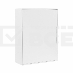 Щиток DKC F24W1WW 24 мод настенный с бел. дверцей с 4 шинами PEN (2шт на 8 отв. и 2шт на 6 отв) белый, фото 1