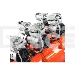 Компрессор Patriot поршневой безмасляный WO 100-440, 440 л/мин, 8 бар, 2500 Вт, 100 л, быстросъем и 