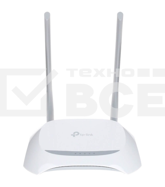 Роутер беспроводной TP-Link TL-WR840N N300 10/100BASE-TX белый