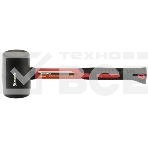 Киянка Matrix 11185 резиновая, 450 г, черная резина, фибергласовая рукоятка, фото 1