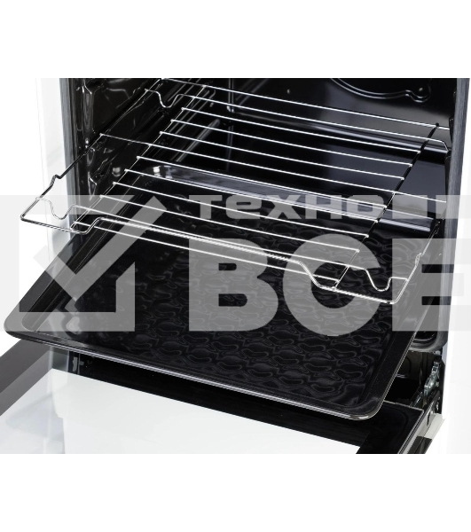 Плита электрическая Hansa FCEW53000 белый, конфорок 4 шт, духовка 68 л, 50 см x 85 см x 60 см