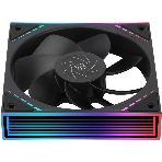 Кулер для корпуса Thermalright TL-M12R Reverse (124x120x25mm, 4-pin PWM, ARGB, 42.6CFM, 23.2dBA, 1500RPM, черный), фото4