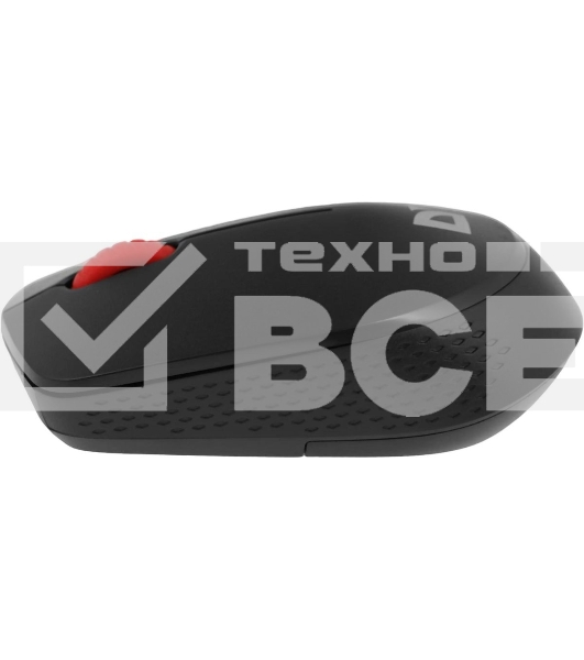 Мышь беспроводная Defender Tiana MB-055 черный, 1000 dpi, радиоканал, USB, кнопки - 3