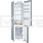 Холодильник Bosch KGN39UL30U серебристый металлик двухкамерный 279/87л морозилка снизу, No Frost, фото2