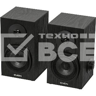 Акустическая система SVEN SPS-575 2.0 черный 6Вт