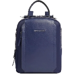 Рюкзак женский Piquadro Lyra CA5566W92T/BLU темно-синий нейлон/натур.кожа, фото 1