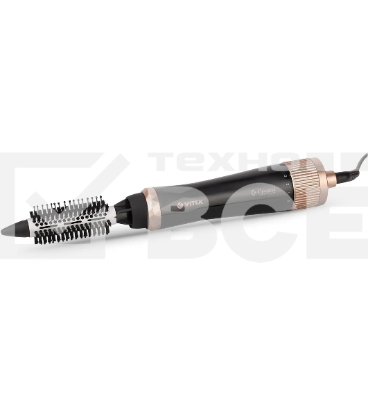 Фен-щетка Vitek VT-8243 черный