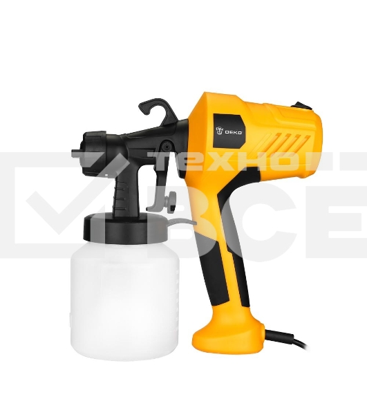 Краскопульт электрический DEKO SG500DK, 800 мл, 500Вт