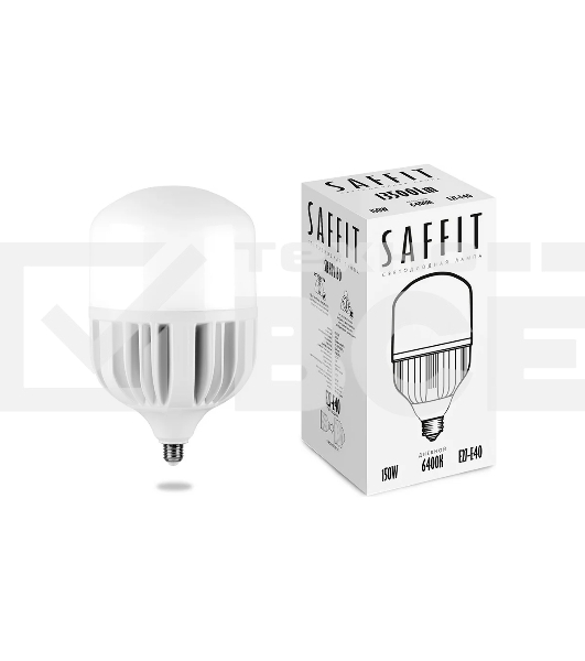 Лампа светодиодная SAFFIT SBHP1150 (55144) 150 вт Е27/Е40 дневной