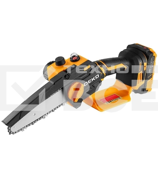 Пила цепная аккумуляторная DEKO DKCHS 20-6 PRO, 4