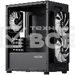 Компьютерный корпус XASTRA A303M 3FRGb Black mATX/Mesh/ tempered glass/2x140мм + 1x120мм FRGb fans/ A303M-2FC14F-1FC12F, фото8