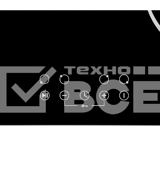 Индукционная варочная панель Krona NECKAR 60 BL черный