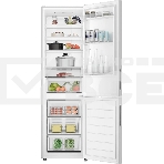 Холодильник Haier CEF538CSG серебристый двухкамерный 263/105л морозилка снизу, No Frost, фото2