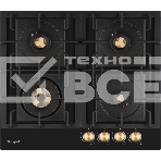 Газовая варочная панель Weissgauff HGG 641 BV Volcano Burner Nano Matt Glass, фото4