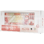 Клавиатура проводная A4Tech Bloody S87 Energy (S87 USB ENERGY PINK) USB розовый, фото3