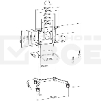 Стойка для телевизора Cactus CS-ST1146WT белый, 37'-70' макс. 70 кг, напольный, мобильный, фото6